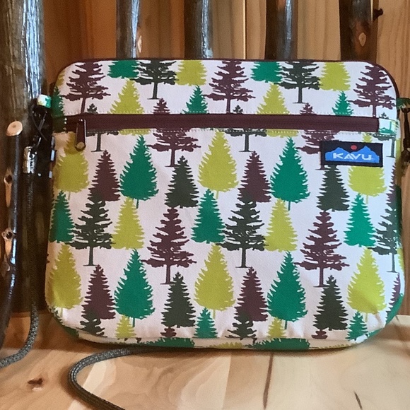Kavu Handbags - KAVU Pennington Woodlands Crossbody Bag
